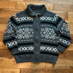 Paul Jones Westerly style cardigan sweater